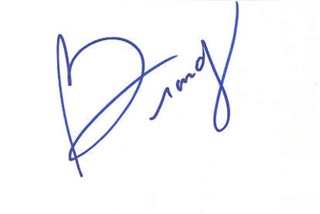 Brandy autograph