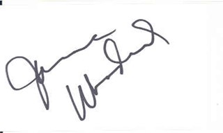 Joanne Woodward autograph