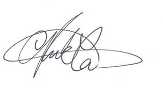 Nick Carter autograph