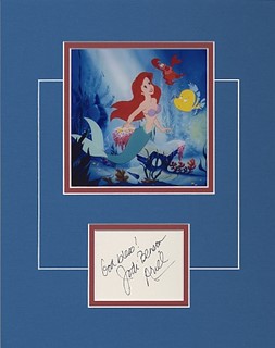 The Little Mermaid autograph