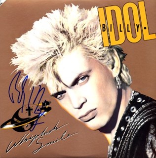 Billy Idol autograph
