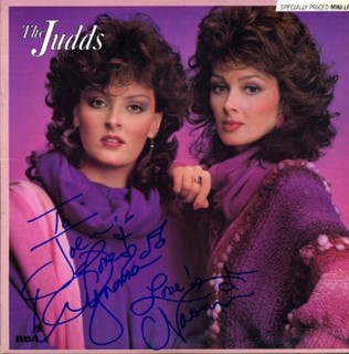 The Judds autograph