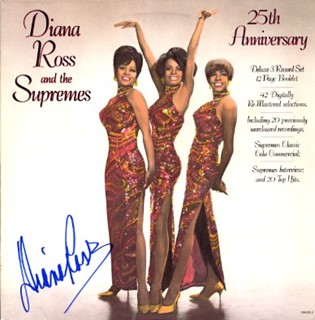 The Supremes autograph