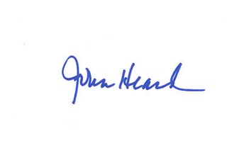 John Heard autograph