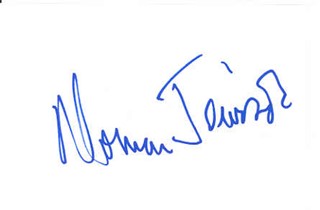 Norman Jewison autograph