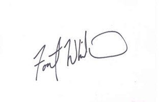 Forest Whitaker autograph