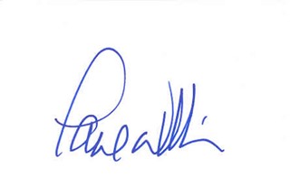 Paul Williams autograph