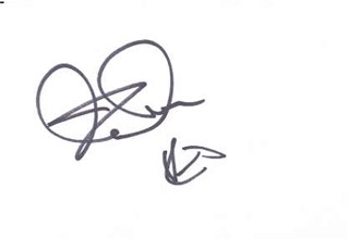 Kevin Cronin autograph