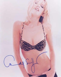 Claudia Schiffer autograph