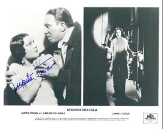Lupita Tovar autograph