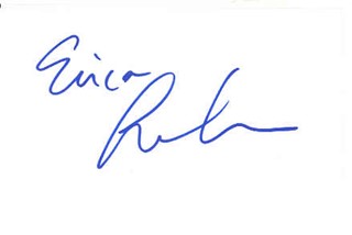 Erica Leerhsen autograph