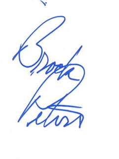 Brock Peters autograph