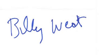 Billy West autograph
