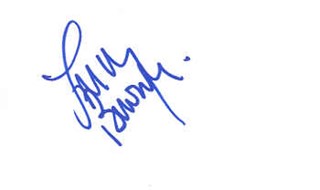 Larry Brown autograph