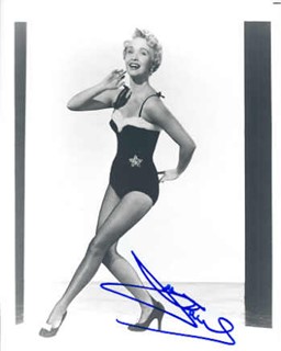 Jane Powell autograph