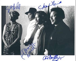 The Neville Brothers autograph