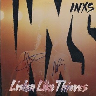INXS autograph