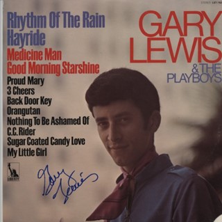 Gary Lewis autograph