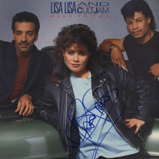 Lisa Lisa and Cult Jam autograph