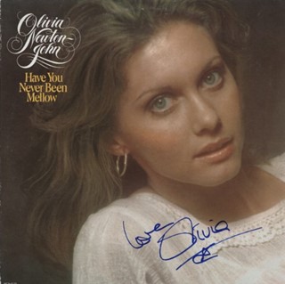 Olivia Newton-John autograph