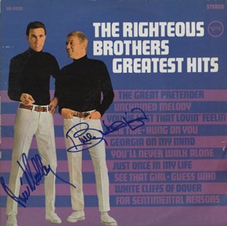 The Righteous Brothers autograph
