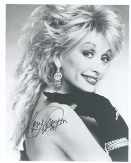 Dolly Parton autograph