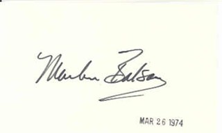 Martin Balsam autograph