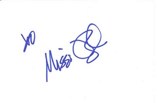 Missi Pyle autograph