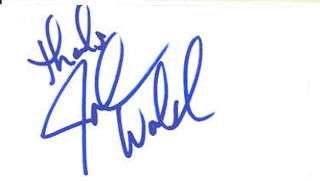 John Walsh autograph