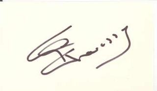 Cyd Charisse autograph
