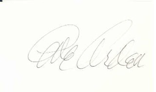 Eve Arden autograph
