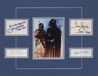 The Empire Strikes Back autograph