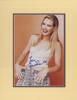Brooke Shields autograph