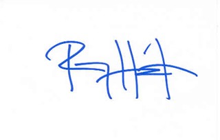 Renny Harlin autograph