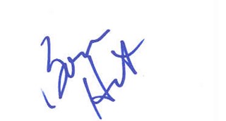 Bonnie Hunt autograph