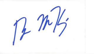 Benjamin McKenzie autograph