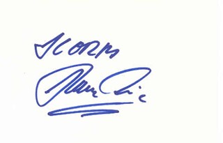 Klaus Meine autograph