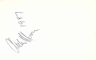 Archie Moore autograph