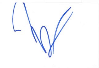 Mickey Rourke autograph