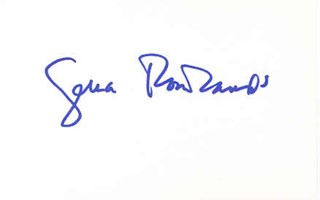 Gena Rowlands autograph
