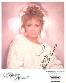 Barbara Mandrell autograph
