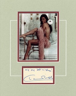 Claudia Cardinale autograph