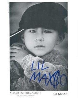 Lil Maxso autograph