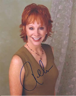 Reba McEntire autograph