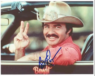 Burt Reynolds autograph