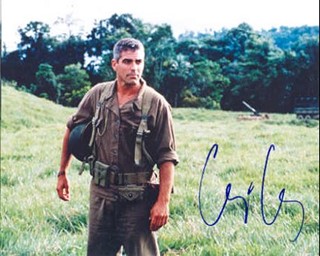 George Clooney autograph