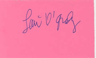 Lani O'Grady autograph