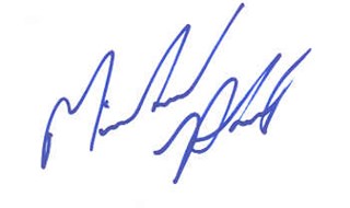 Michael Phelps autograph