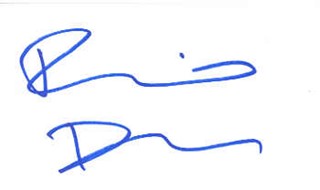Rosario Dawson autograph