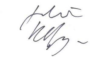 Julie Delpy autograph